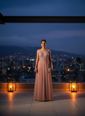 Vestido de Noche 'Luces de la Ciudad'