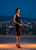 Vestido Cóctel Noche Ébano