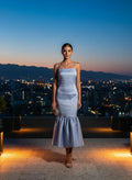 Vestido Sirena Lavanda Noche