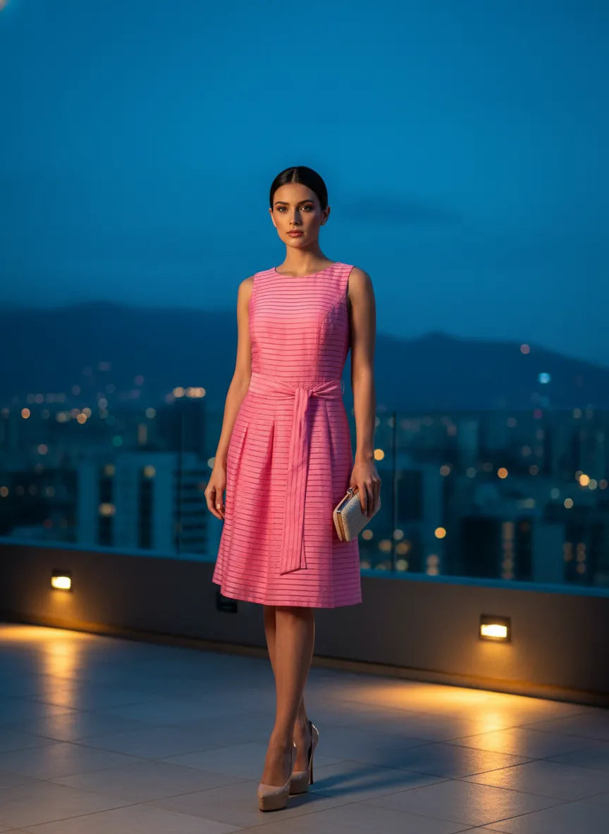 Vestido Rosa Amanecer