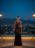 Vestido de Noche 'Jardín Encantado'