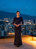 Vestido de Noche 'Encanto Azul'