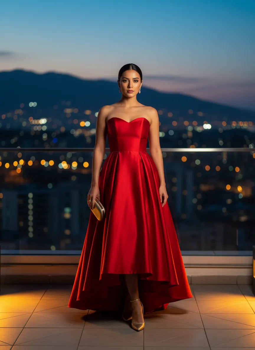Vestido de Gala 'Noche Escarlata'