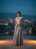 Vestido de Gala 'Noche Plateada'