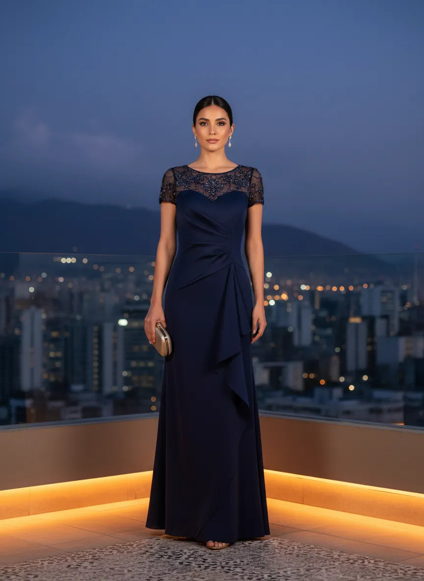 Vestido de Noche 'Medianoche Elegante'