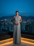 Vestido Noche Plateada