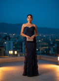 Vestido de Noche "Aurora Azul"