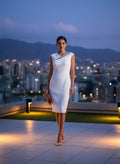 Vestido Cóctel Noche Blanca