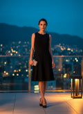 Vestido Midi Noche Clásico
