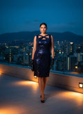 Vestido de Cóctel 'Noche de Estrellas'