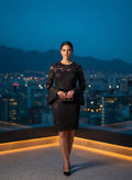Vestido de Encaje Noche Estrellada