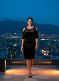 Vestido de Terciopelo Noche de Gala