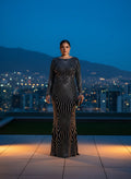 Vestido de Noche 'Geometría Estelar'