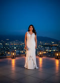 Vestido de Noche Encaje y Sirena