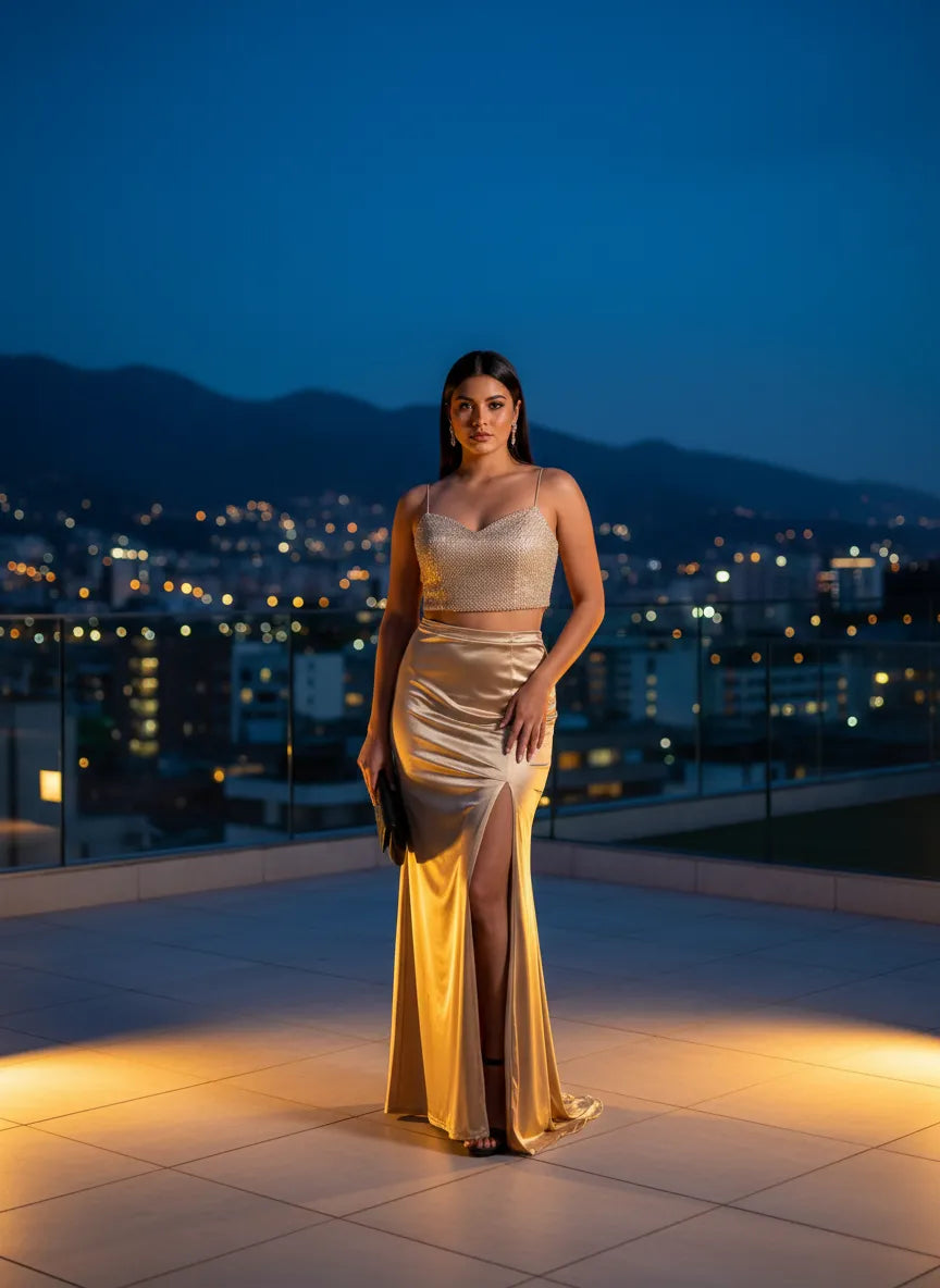 Conjunto Noche Dorada