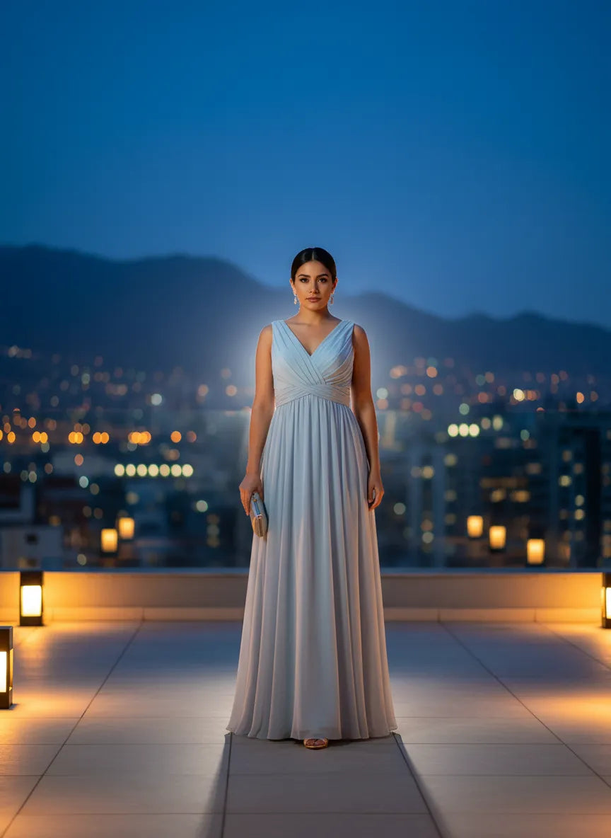 Vestido de Noche Cielo Sereno