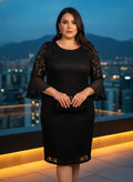Vestido de Noche Encaje Glamour