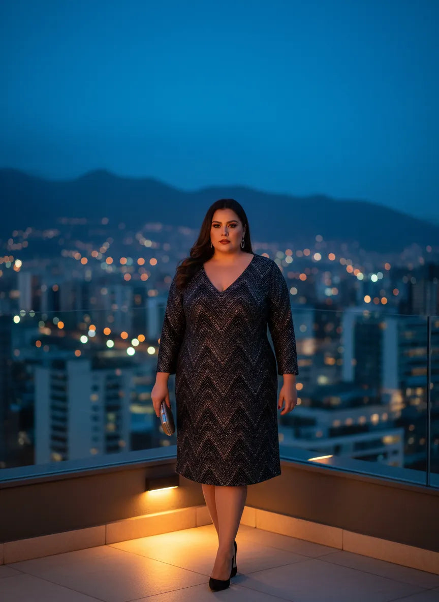 Vestido Noche Estrellada de Noche