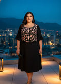 Vestido Floral de Noche