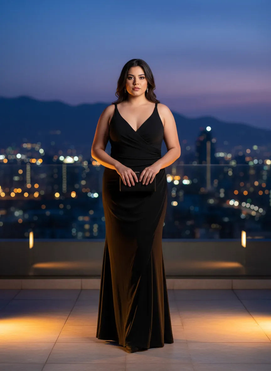 Vestido de Noche 'Silueta Elegante'