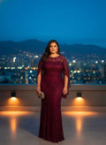 Vestido de Noche 'Diva Carmesí'