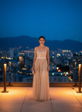 Vestido de Noche 'Dorado Crepúsculo'