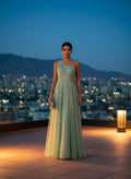 Vestido de Noche "Aurora Esmeralda"