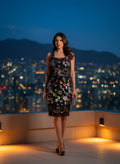 Vestido Cóctel Noche Floral