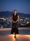 Vestido Nocturno Floral Elegante