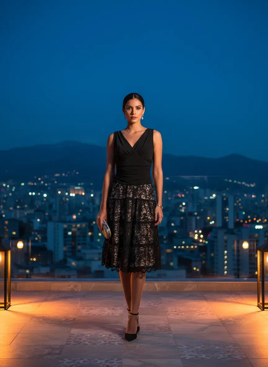 Vestido de Cóctel 'Noche Elegante'