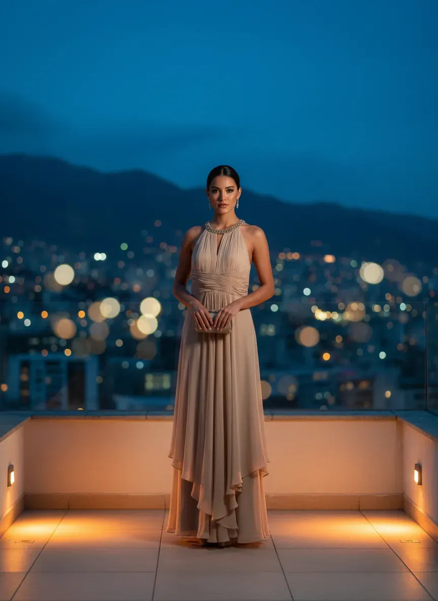 Vestido Nocturno Elegancia Eterna - Altas