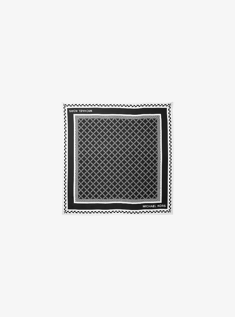 Empire Logo Silk Scarf Michael Kors