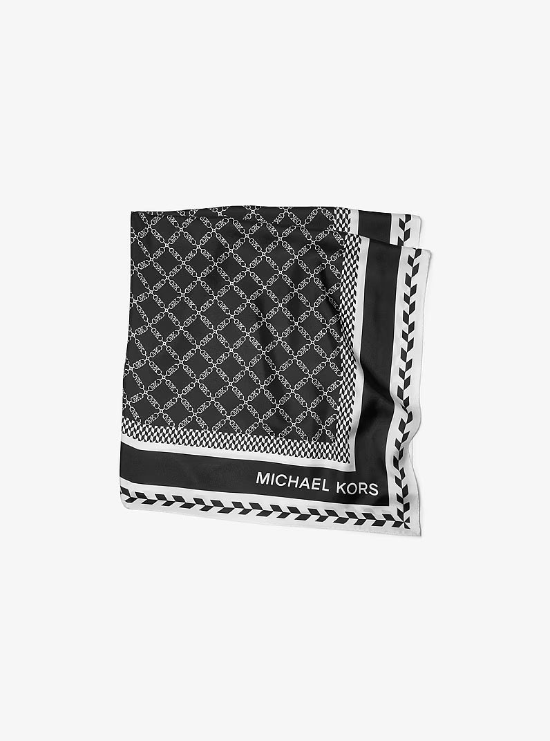 Empire Logo Silk Scarf Michael Kors