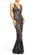 Sirena de Encaje Elegancia y Sofisticacion en Vestido Largo